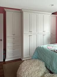 Wardrobe Closet With Built In Bedroom Cabinets Solves Storage Problems