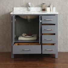 The easiest, and certainly the quickest, way to find bathroom vanities is to come and explore our gigantic range at decorplanet.com. Buy Vincent 36 Inch Solid Wood Single Bathroom Vanity In Charcoal Grey Hm 13001 36 Wmsq Cg Conceptbaths Com