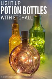 Light Up Potion Bottles With Etchall