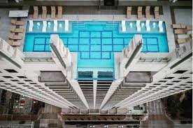 The All Glass Swimming Pool In The Sky
