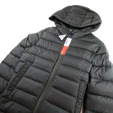 moncler junior rook padded jacket black