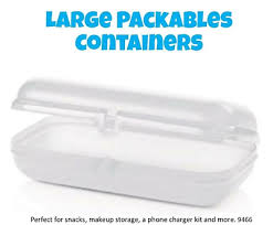 packable containers oyster hinged