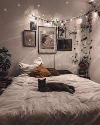 bedroom string lights decor ideas