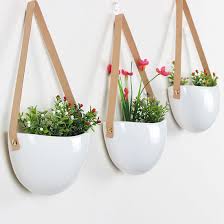 Home And Garden White Ceramic Hanging