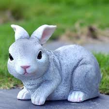 Bunny Rabbits Garden Statues
