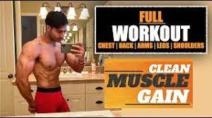 complete workout plan for clean muscle