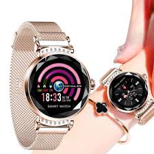 H2 Smart Watch Women Ladies Fashion Waterproof Smartwatch Heart Rate Monitor Fitness Tracker For Android And Phone Smartwach Smartwatch List