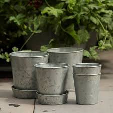 Buy Single Galvanised Pot