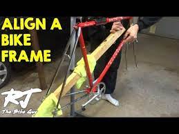 check and align a bike frame you