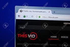 Ryazan, Russia - June 26, 2018: Homepage Of ThisVid Website On The Display  Of PC. URL - ThisVid.com Stock Photo, Picture and Royalty Free Image. Image  110868776.