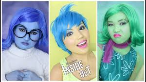 inside out makeup tutorial disgust