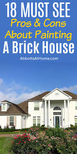 Should You Paint A Brick House White