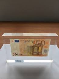 The currency code for euros is eur, and the currency symbol is €. Original 50 Euro Schein Mit Specimen Aufdruck In Acrylblock Limitiert Auf 1000 Eur 1 00 Picclick De