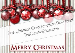 Christmas Card Templates Photoshop Free Download Penaime