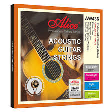 Alice Aw436 Xl Phosphor Bronze Acoustic Guitar Strings Extra Light 10 47 Ebay