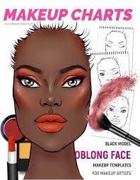 black model oblong face i draw fashion