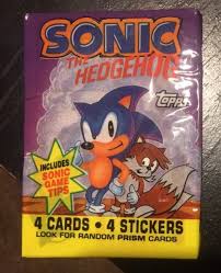 3 x $10 gift cards. Topps Cards Sonic The Hedgehog Amino