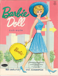 vintge uncut 1960s barbie paper doll hd
