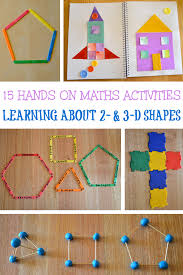 In this list you are virtually guaranteed to find at least one new activity. 15 Fun Hands On Activities For Learning About 2d And 3d Shapes