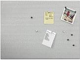 Bulletboard, Wall Mounted Bulletin Board, Magnetic Board, and Message Board, Nickel Umbra