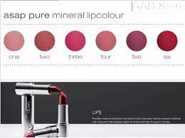 asap pure mineral makeup lip colour