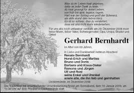 Gerhard Bernhardt-Ueckermünde, | Nordkurier Anzeigen - 005814765301