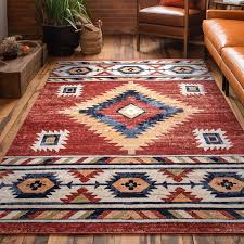 well woven tulsa lea bohemian southwestern crimson 6 7 x 9 3 area rug