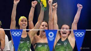 The american women, who won gold in the event at the australia won the women's medley, edging the u.s. Xxs1ndrqjtzeom