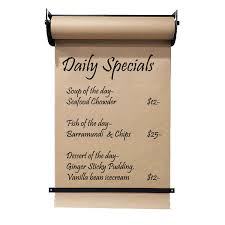 Wall Mounted Kraft Roll Holder With