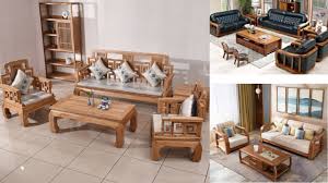 126 modern wooden sofa set designs ii