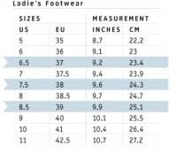 Karl Lagerfeld Paris Size Chart Aldo Size Chart