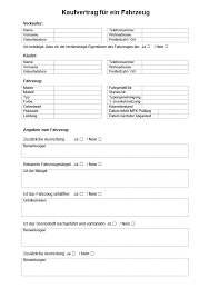 Wohnwagen kaufvertrag muster kostenlos als download. Kaufvertrag Auto Vorlage Word Schweiz Muster Vorlage Ch