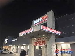 Lighted Building Sign For Your Business