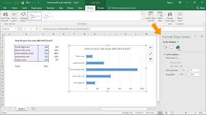Excel Tutorial How To Build A Bar Chart