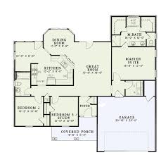 traditional split bedroom floor plan