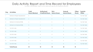 top 10 daily report template with
