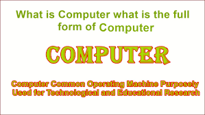Actually, its name was given as computer because it is mainly used to perform all basic arithmetic operations. What Is Computer What Is The Full Form Of Computer Apsole