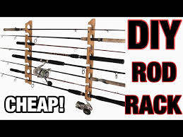 Diy Fishing Rod Storage Rack