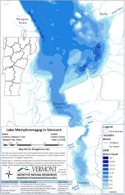 Lake Memphremagog And South Bay Depth Chart Now Available