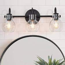 Modern Black Bathroom Vanity Light