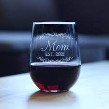 Cute Stemless Wine Glass