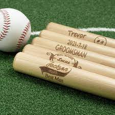 personalized engraved wood baseball bat