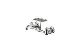 wall mount kitchen faucet with soap dish