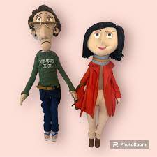 Coraline's real Parents Dolls Handmade Charlie - Etsy Finland