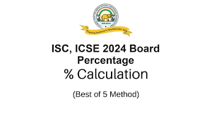 formula to calculate cisce isc icse