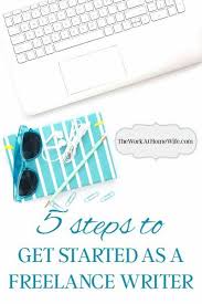 Where to Get Started as a Freelance Writer