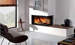 Modern Corner Fireplace Design Ideas