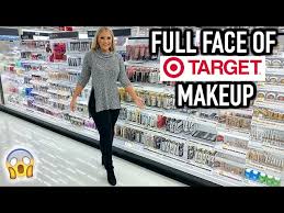 full face of target makeup tested