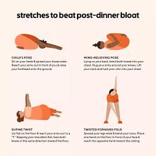 yoga poses and stretches to help gas