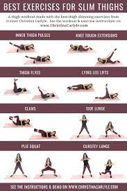 thigh exercises for tigher toned inner